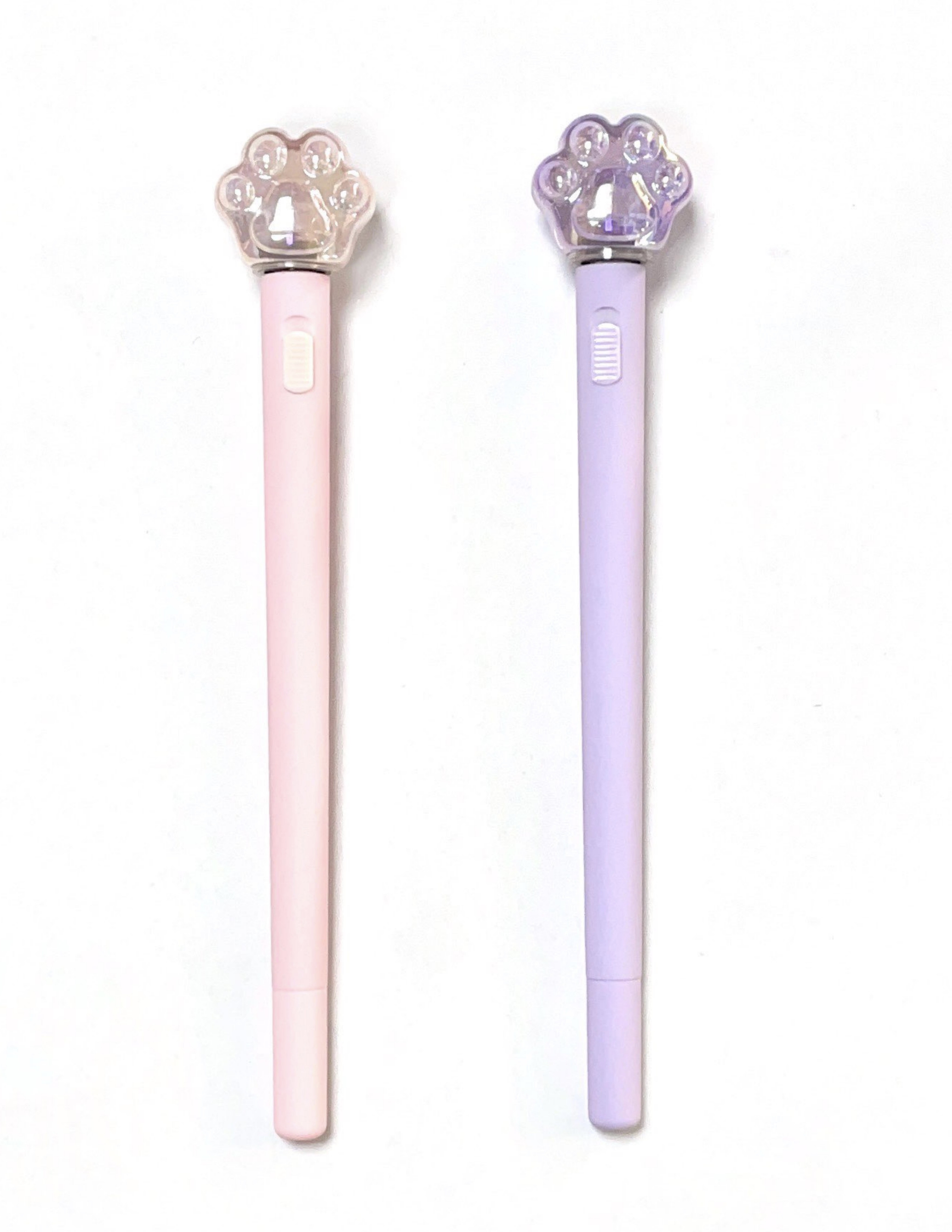 cat paw LED spinning pen